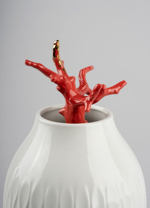 Lladro Coral Vase