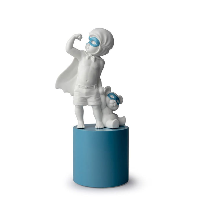 Lladro I have Super Powers Baby Boy Figurine