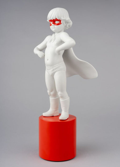 Lladro Hero to rescue Boy Figurine