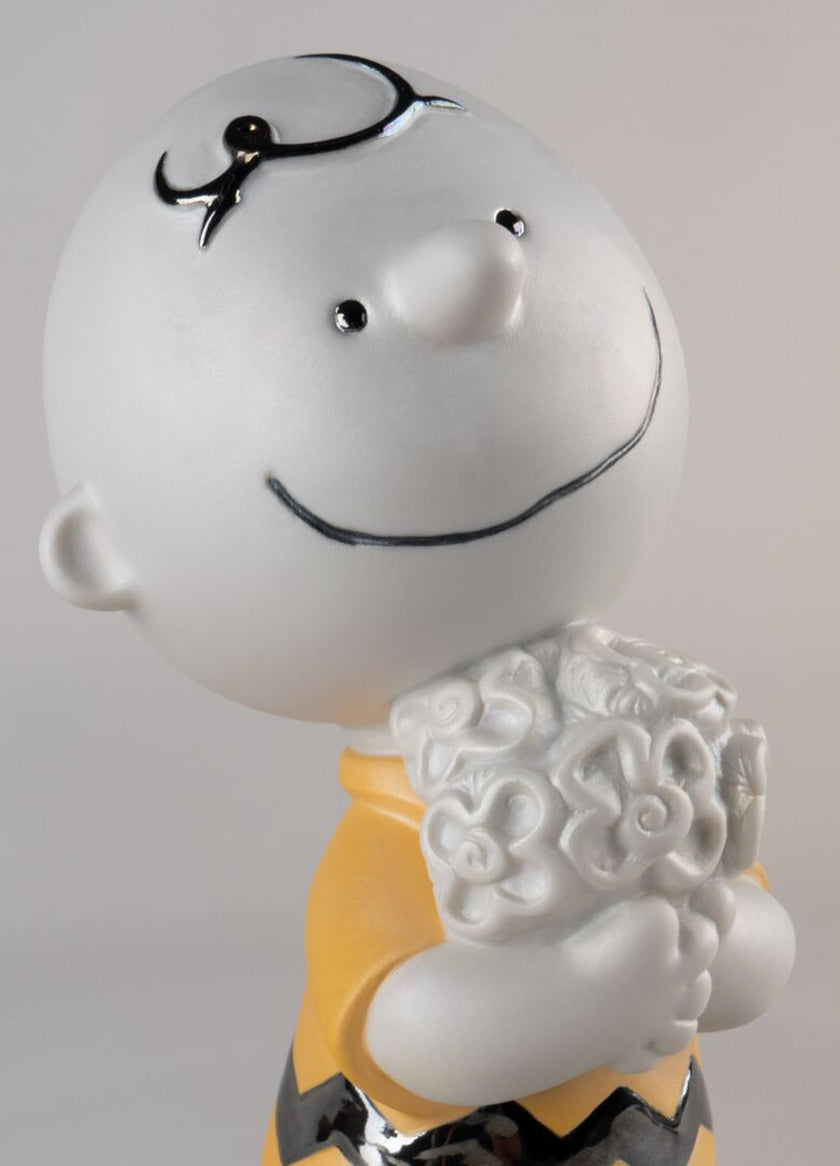 Lladro Charlie Brown Figurine