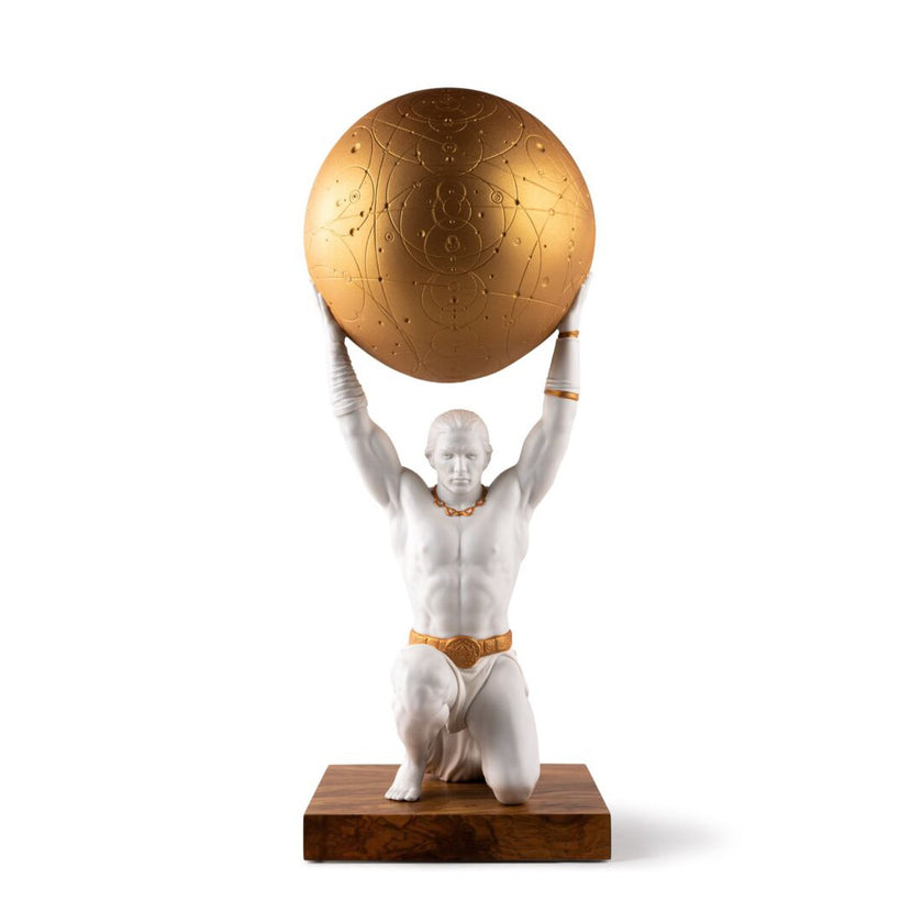 Lladro Atlas Figurine