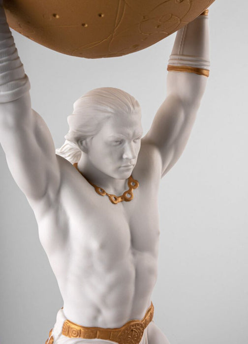 Lladro Atlas Figurine