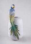 Lladro Macaw Bird Vase