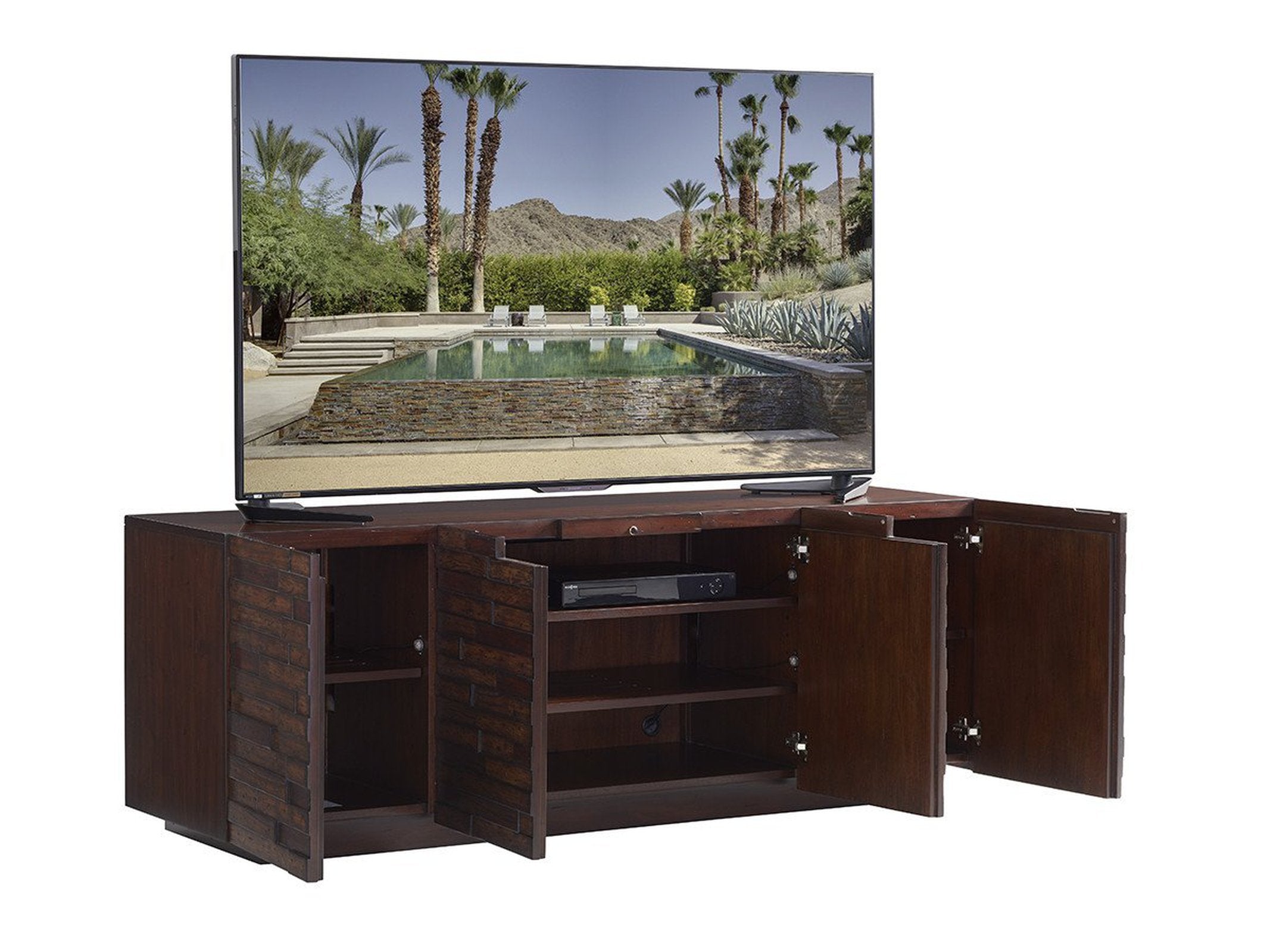 Sligh Studio Designs Criss Cross Media Console