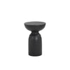 Sunpan Goya End Table Concrete - Black