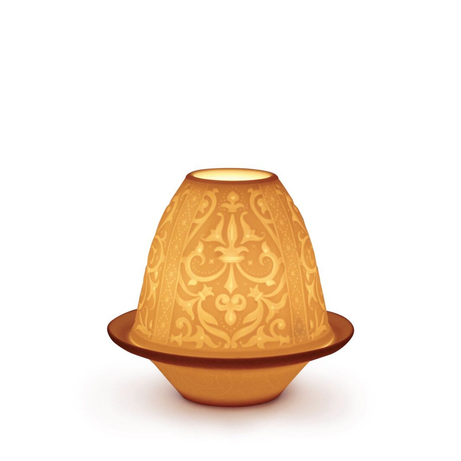 Lladro Renaissance Lithophane With Plate