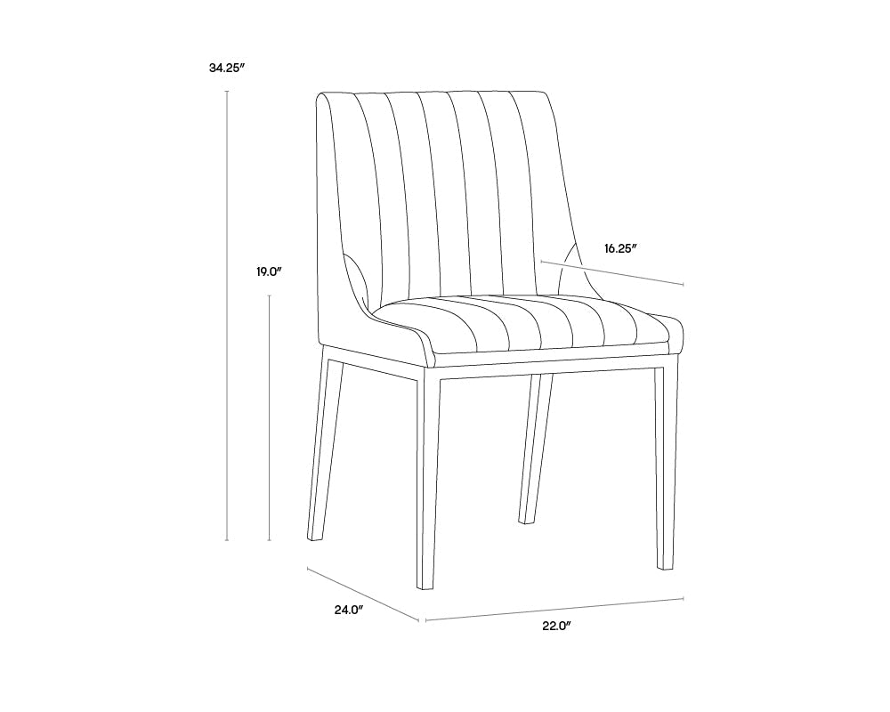 Sunpan Halden Dining Chair - Set of 2