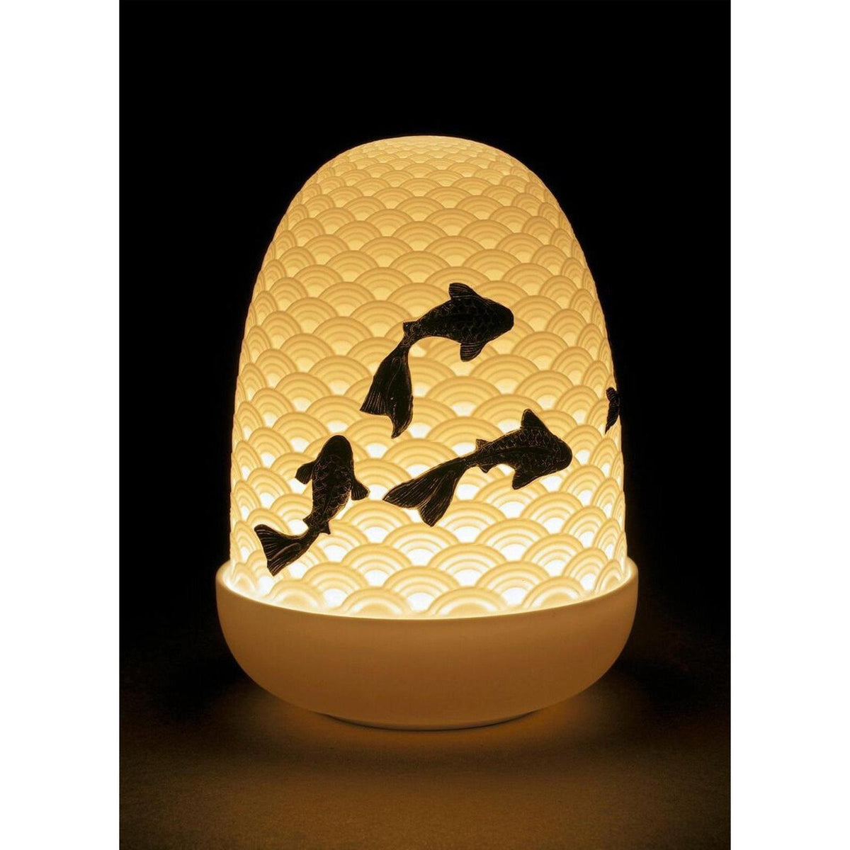 Lladro Koi Dome Table Lamp