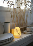 Lladro Cherry Blossoms Dome Table Lamp
