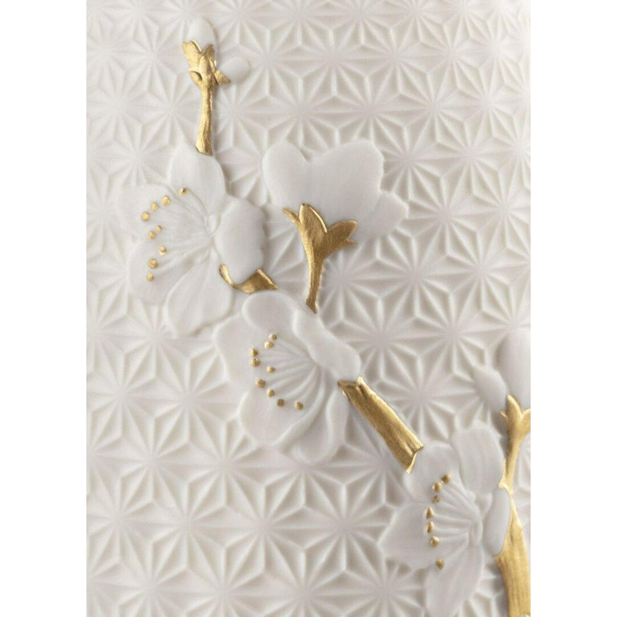 Lladro Cherry Blossoms Dome Table Lamp