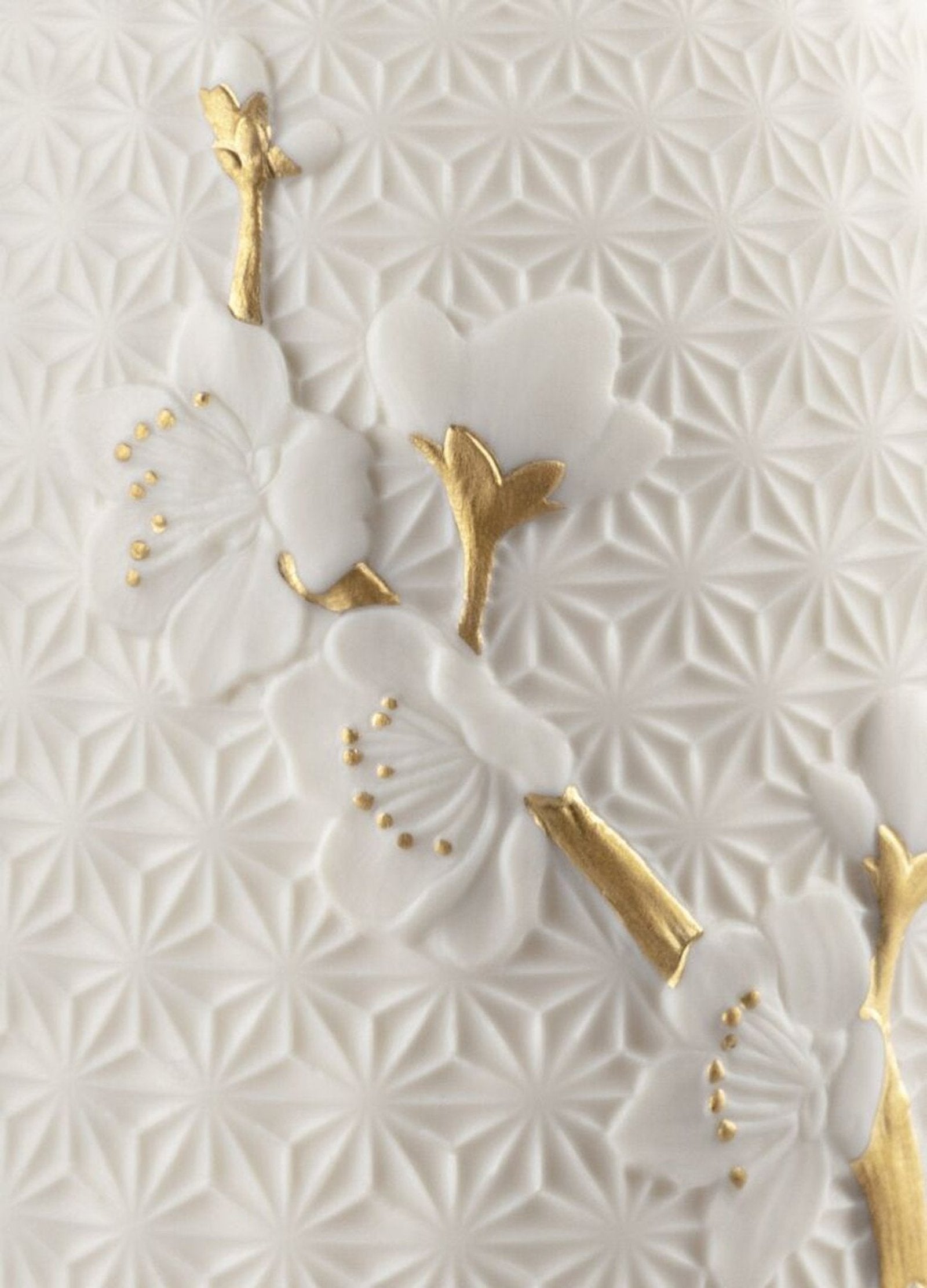 Lladro Cherry Blossoms Dome Table Lamp