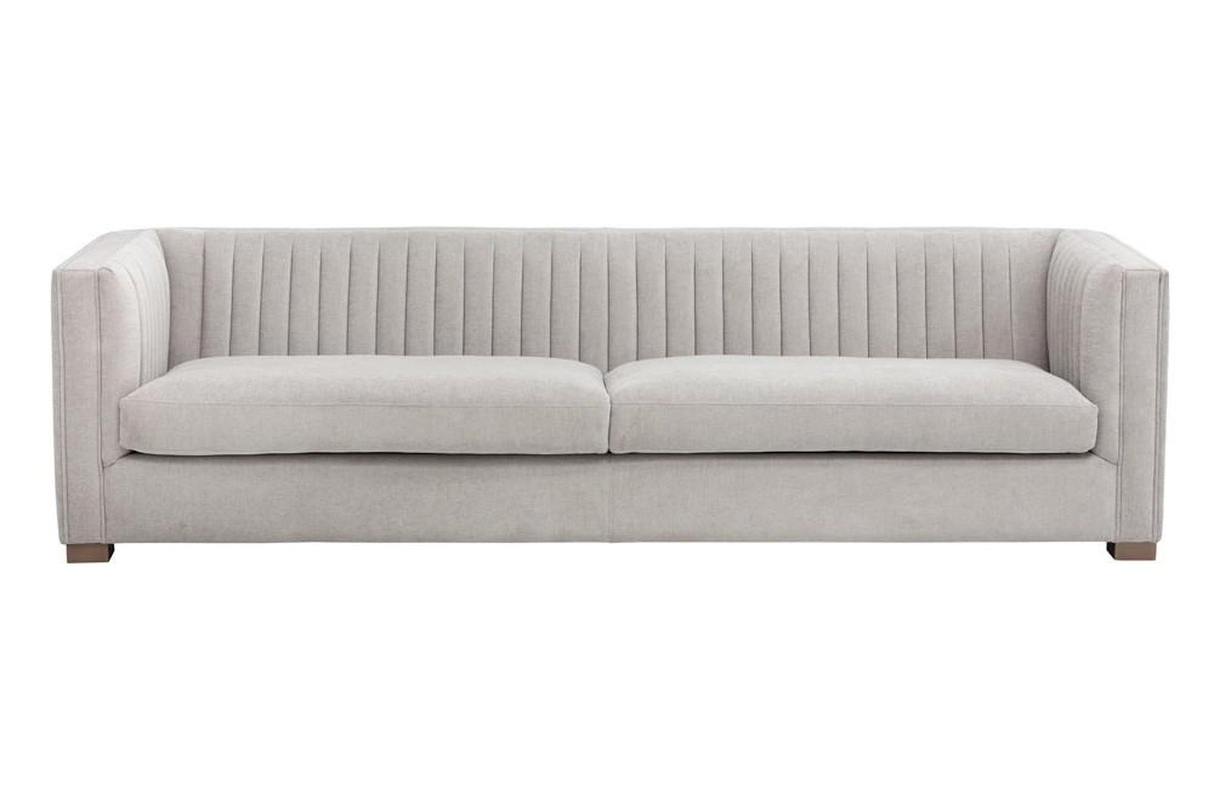 Sunpan Caitlin Sofa - Hemingway Silver Clearance