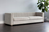Sunpan Caitlin Sofa - Hemingway Silver Clearance