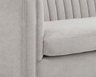 Sunpan Caitlin Sofa - Hemingway Silver Clearance