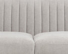 Sunpan Caitlin Sofa - Hemingway Silver Clearance