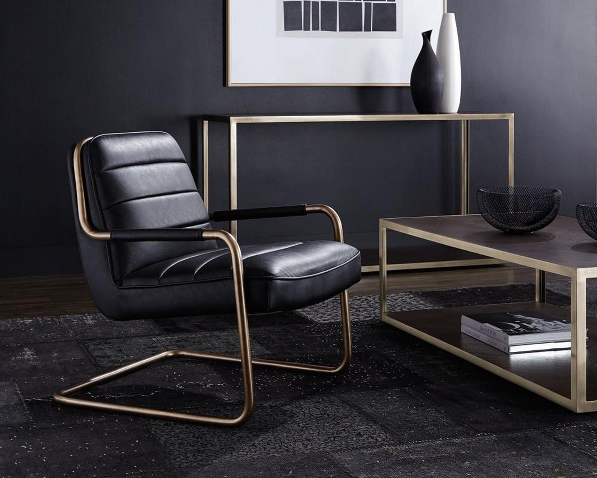 Sunpan Lincoln Lounge Chair