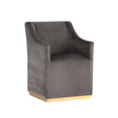 Sunpan Zane Wheeled Lounge Chair