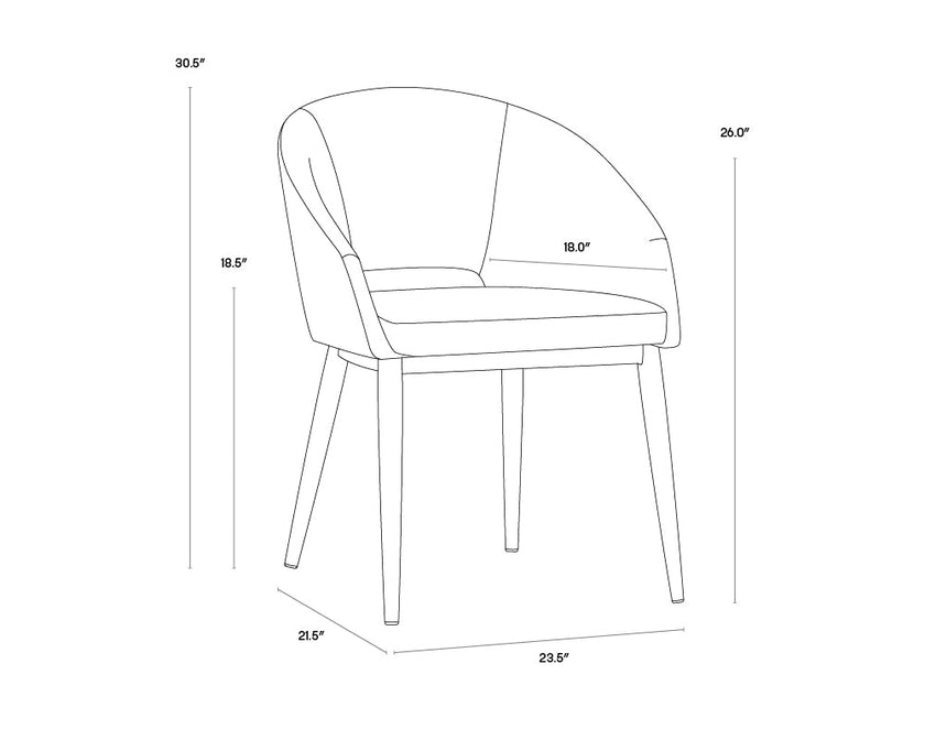 Sunpan Thatcher Dining Chair