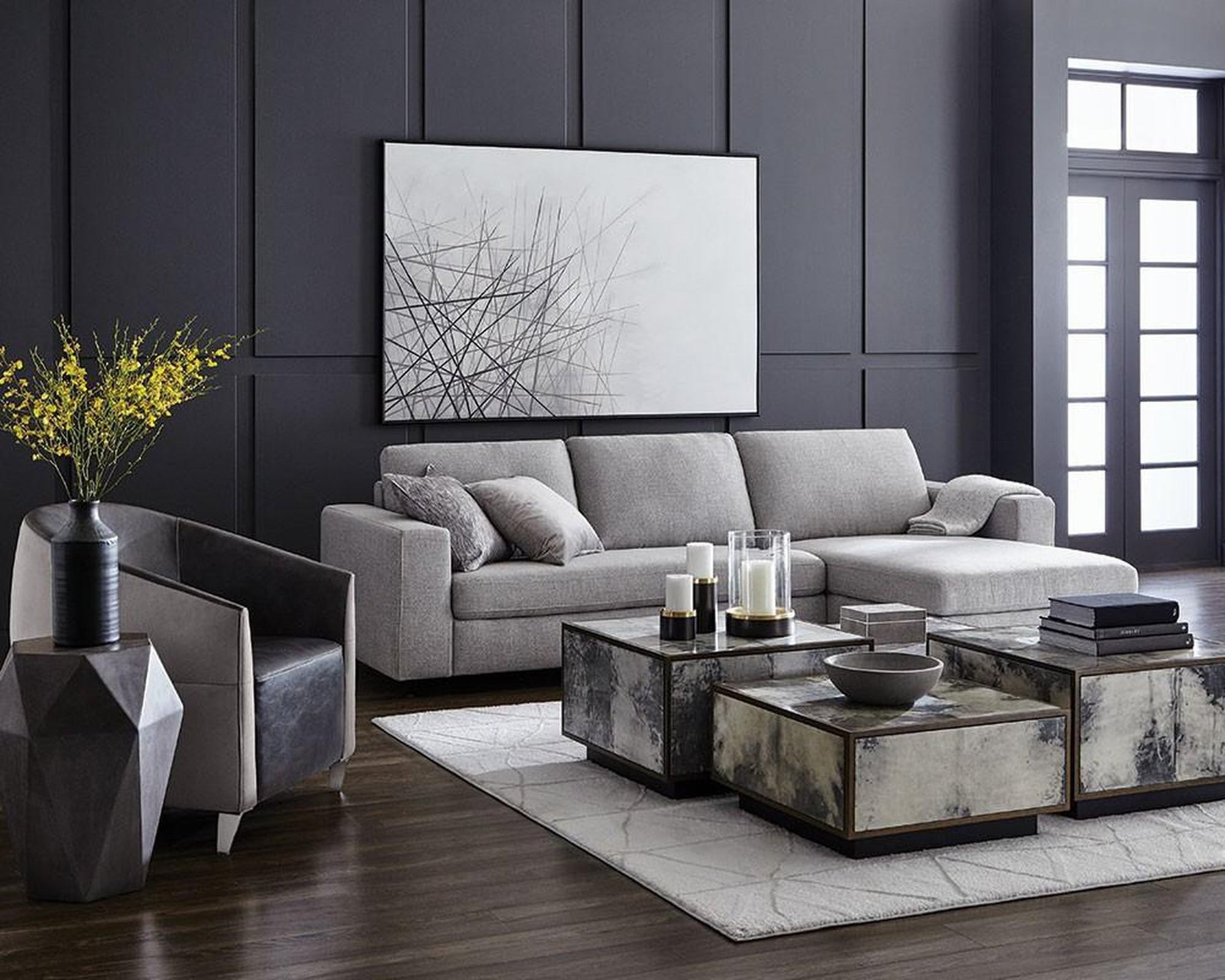 Sunpan Constance End Table