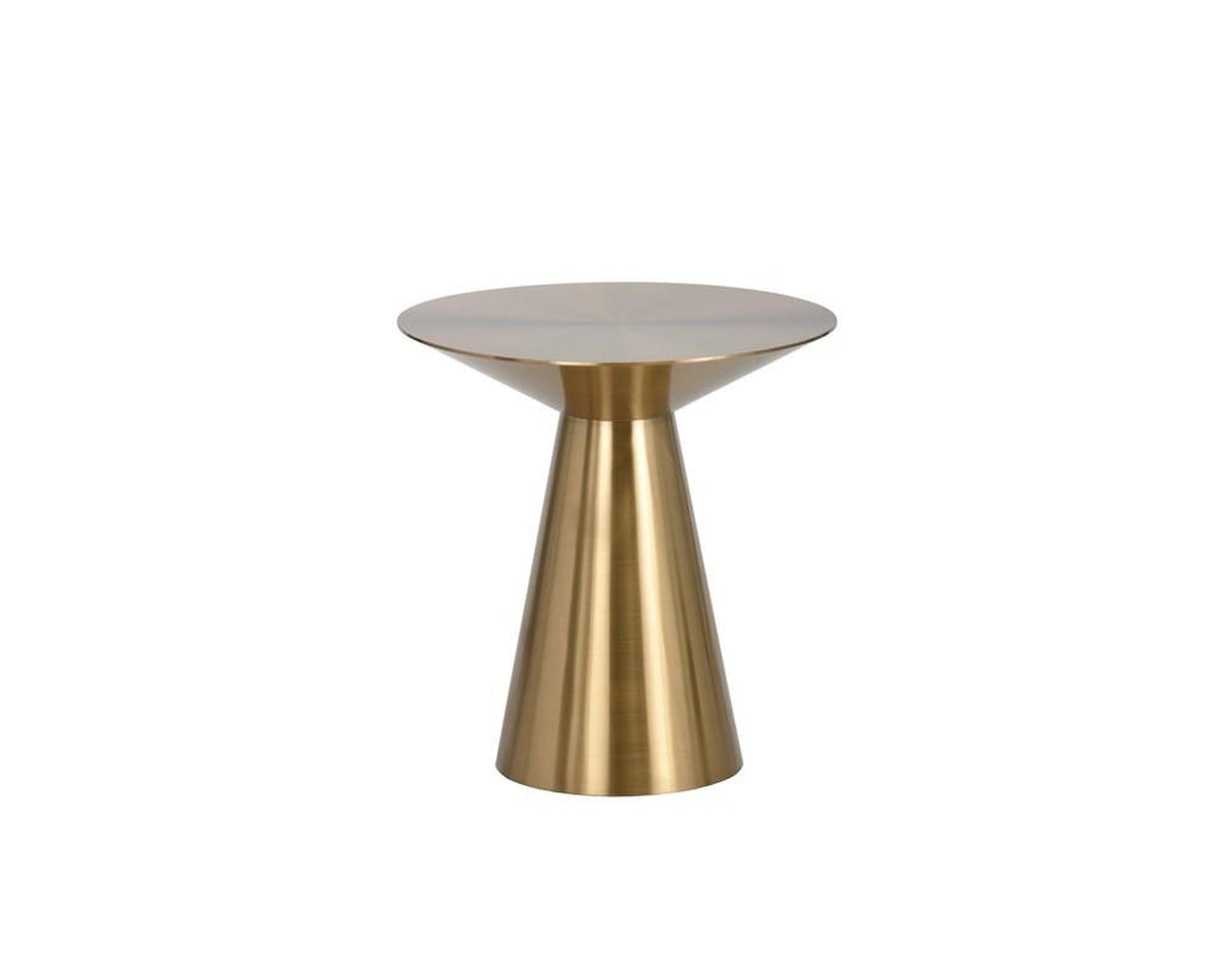 Sunpan Carmel Gold Side Table
