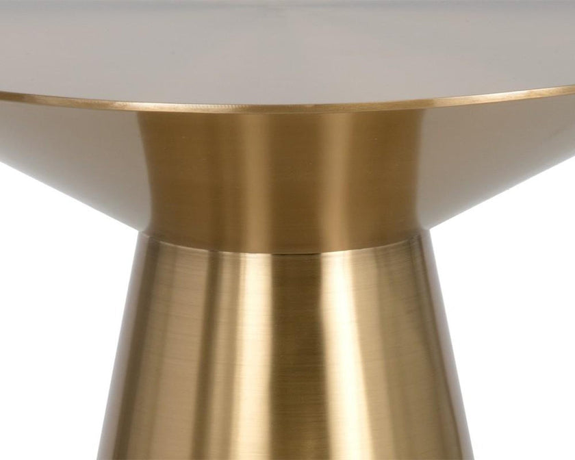 Sunpan Carmel Gold Side Table