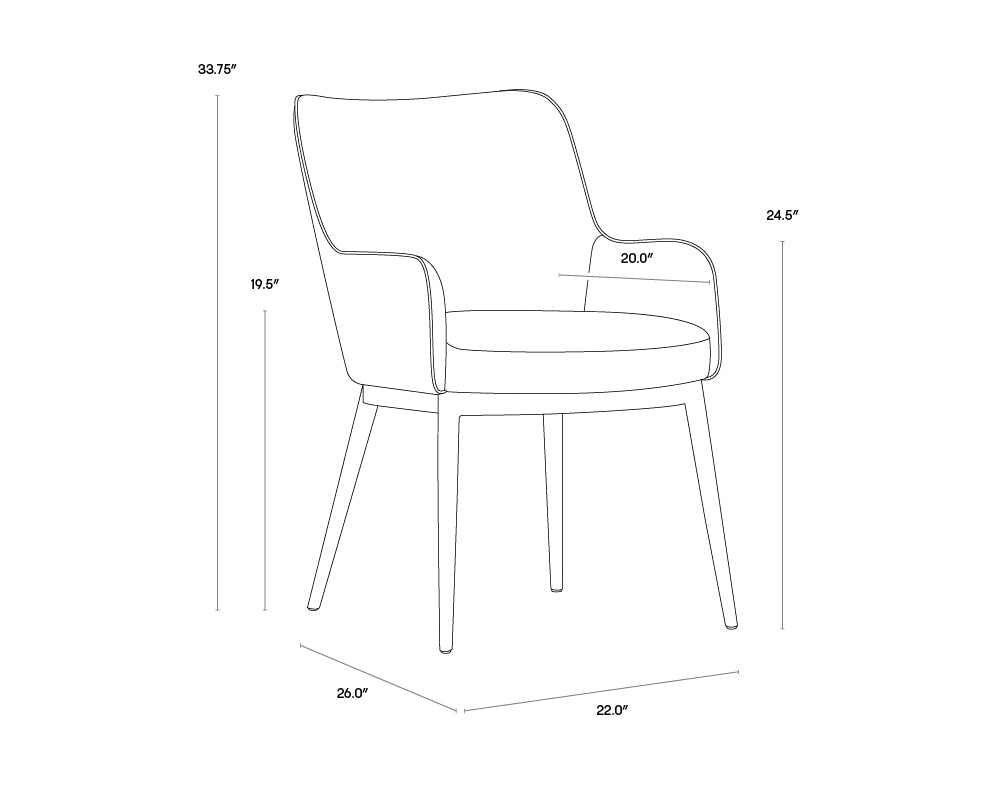 Sunpan Franklin Dining Chair