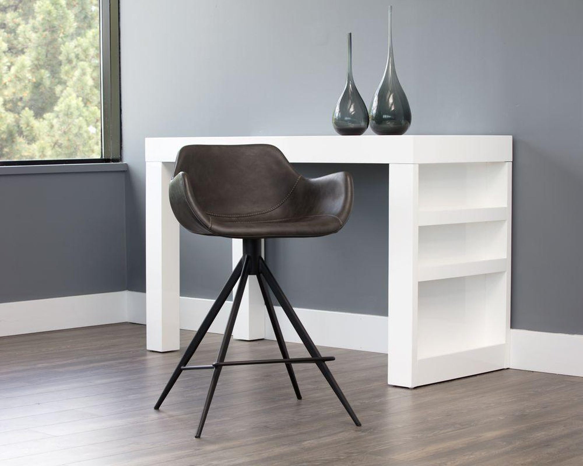 Sunpan Owen Swivel Counter Stool