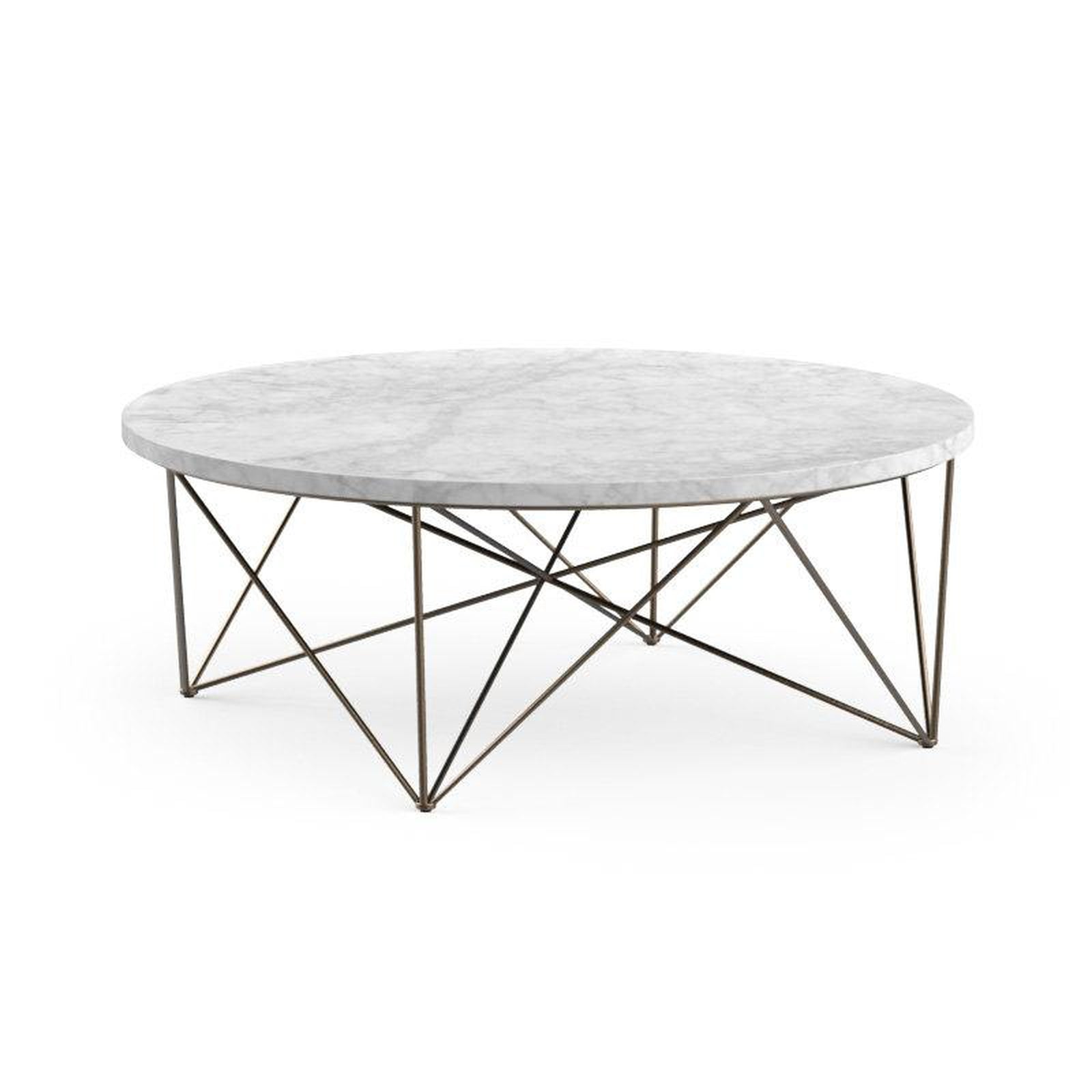 Sunpan Round Skyy Coffee Table DSC