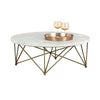 Sunpan Round Skyy Coffee Table DSC