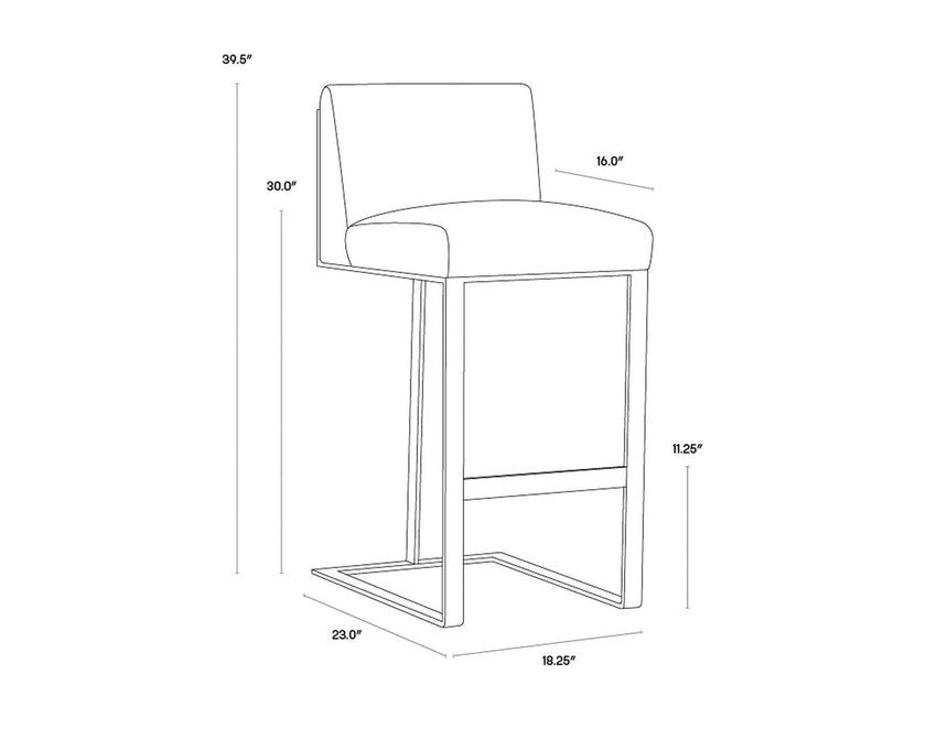 Sunpan Dean Barstool