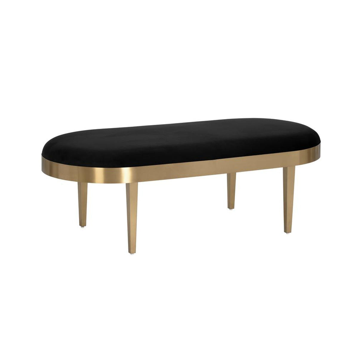 Sunpan Jolie Bench - Black Sky