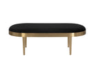 Sunpan Jolie Bench - Black Sky