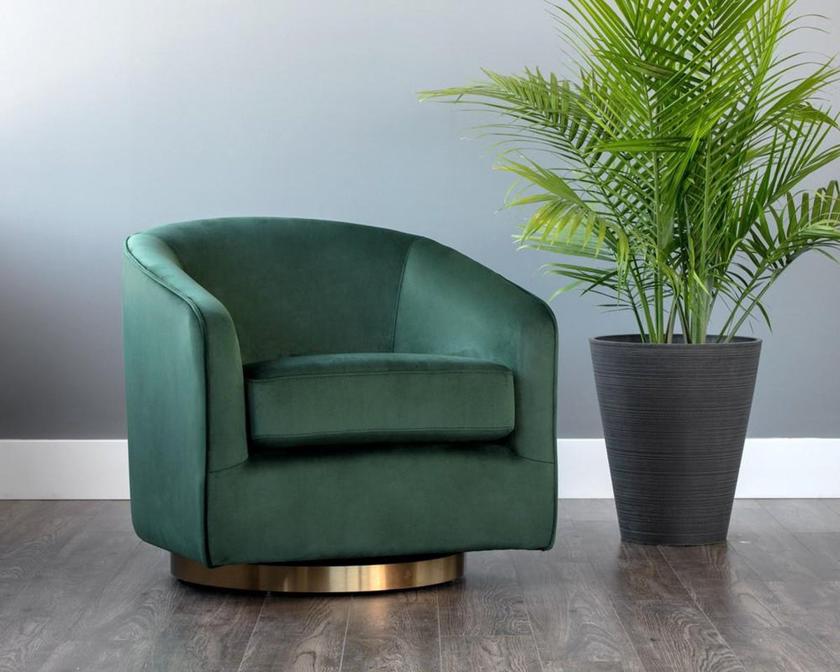 Sunpan Hazel Swivel Lounge Chair