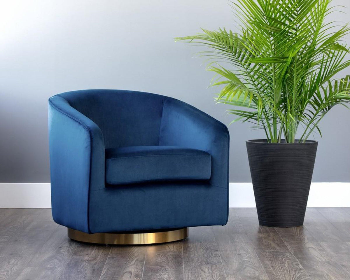 Sunpan Hazel Swivel Lounge Chair