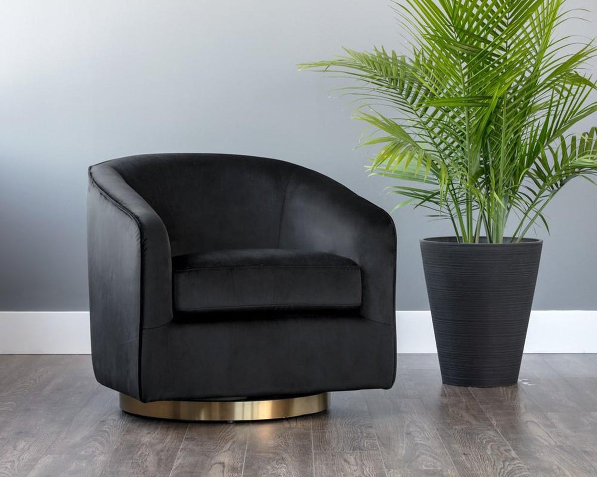 Sunpan Hazel Swivel Lounge Chair