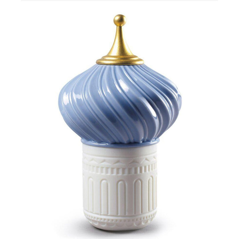 Lladro Mauve Spire Candle 1001 Lights Unbreakable Spirit Scent