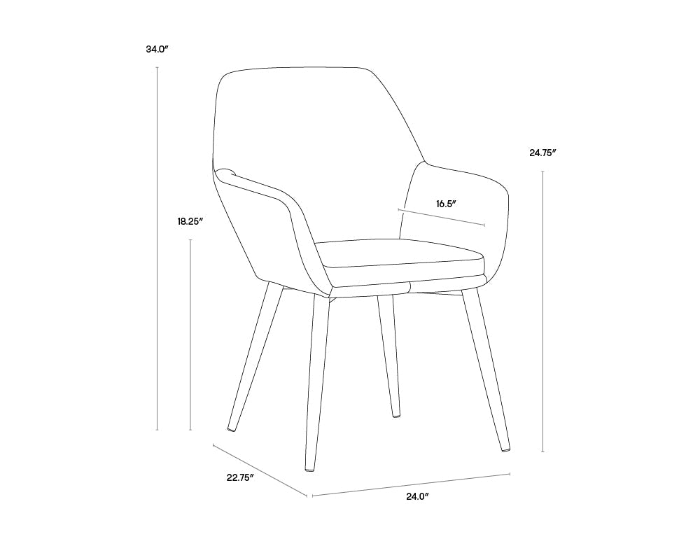 Sunpan Jayna Dining Chair