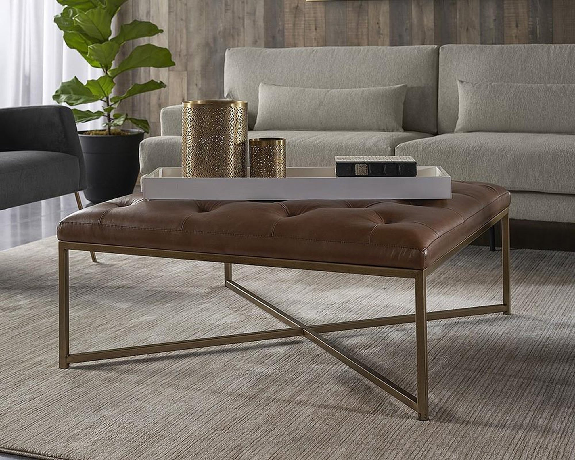 Sunpan Endall Ottoman