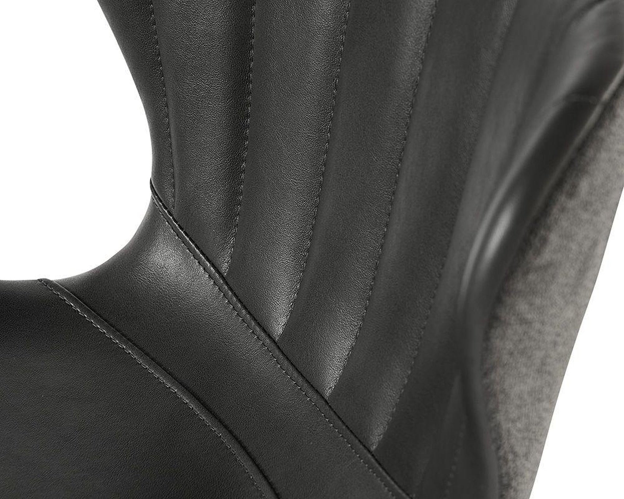 Sunpan Arabella Barstool - Bravo Portabella / Polo Club Kohl Grey