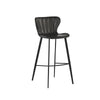 Sunpan Arabella Barstool - Bravo Portabella / Polo Club Kohl Grey