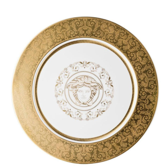 Versace Medusa Gala Gold Service Plate - 13 inch
