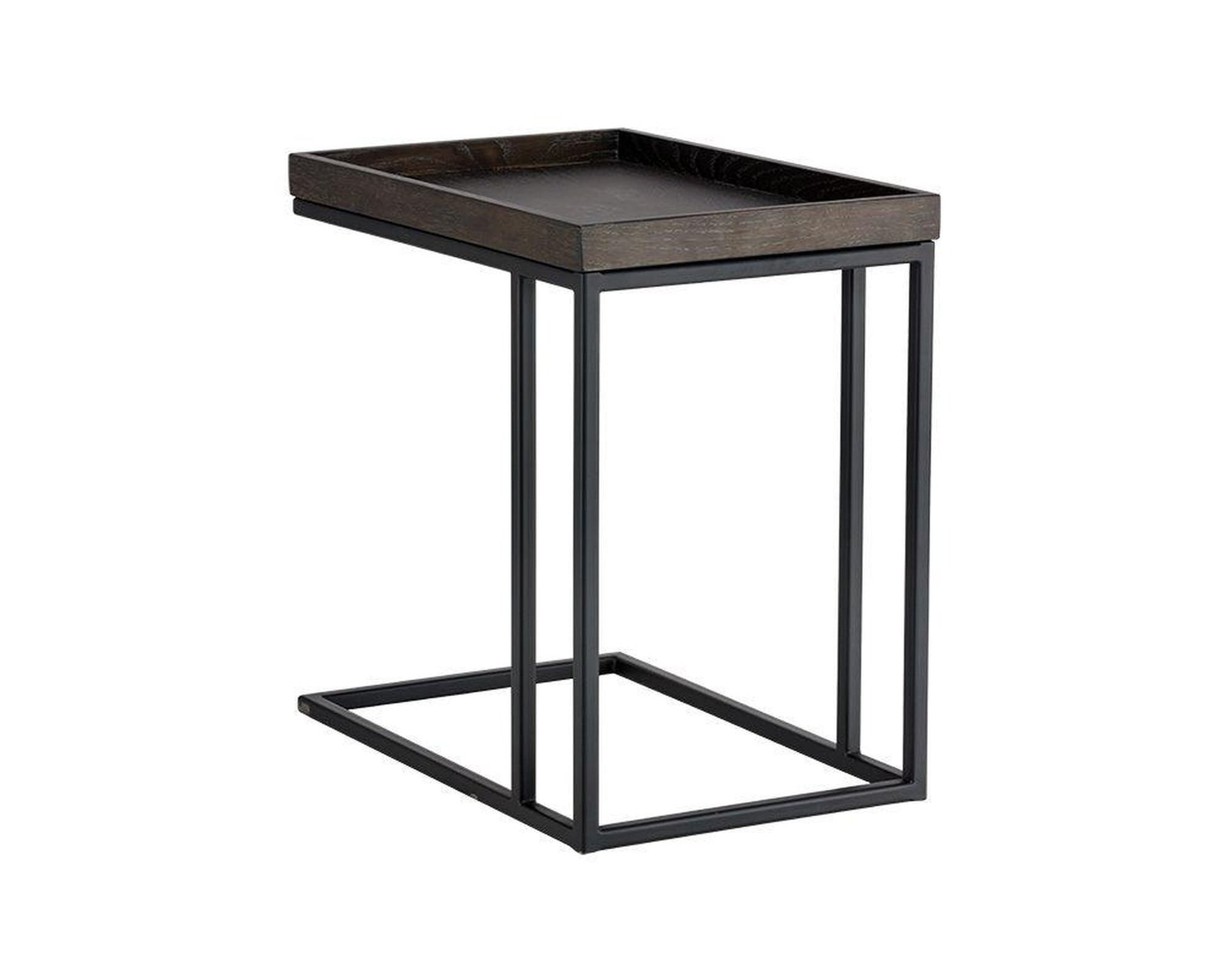 Sunpan Arden C-Shaped End Table