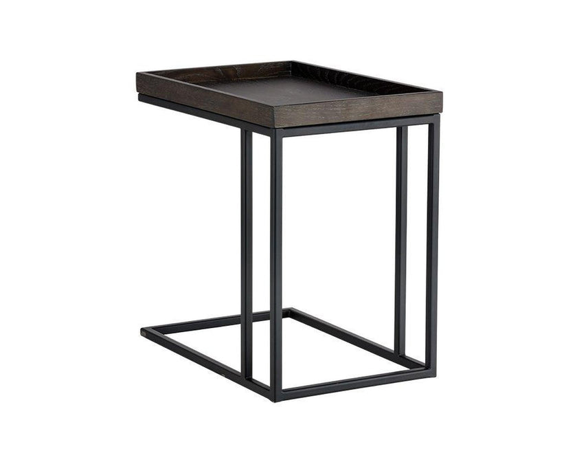 Sunpan Arden C-Shaped End Table