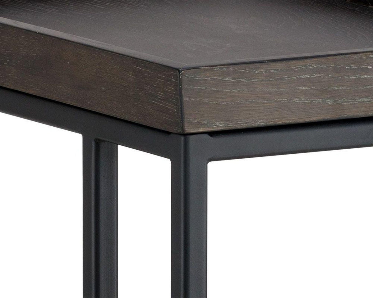 Sunpan Arden C-Shaped End Table