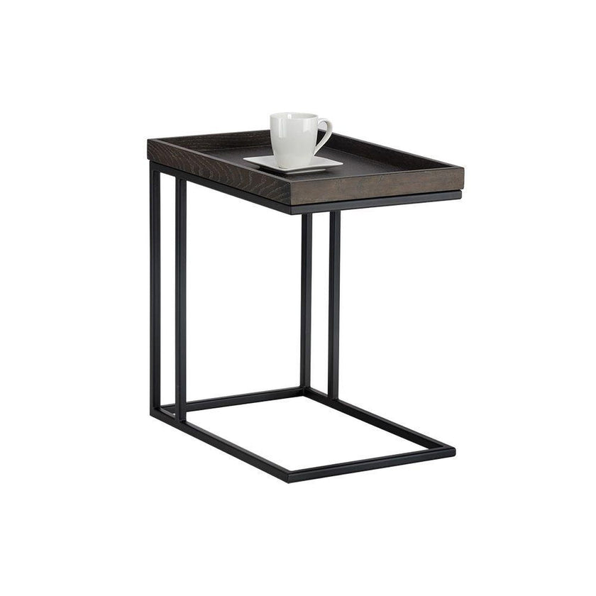 Sunpan Arden C-Shaped End Table