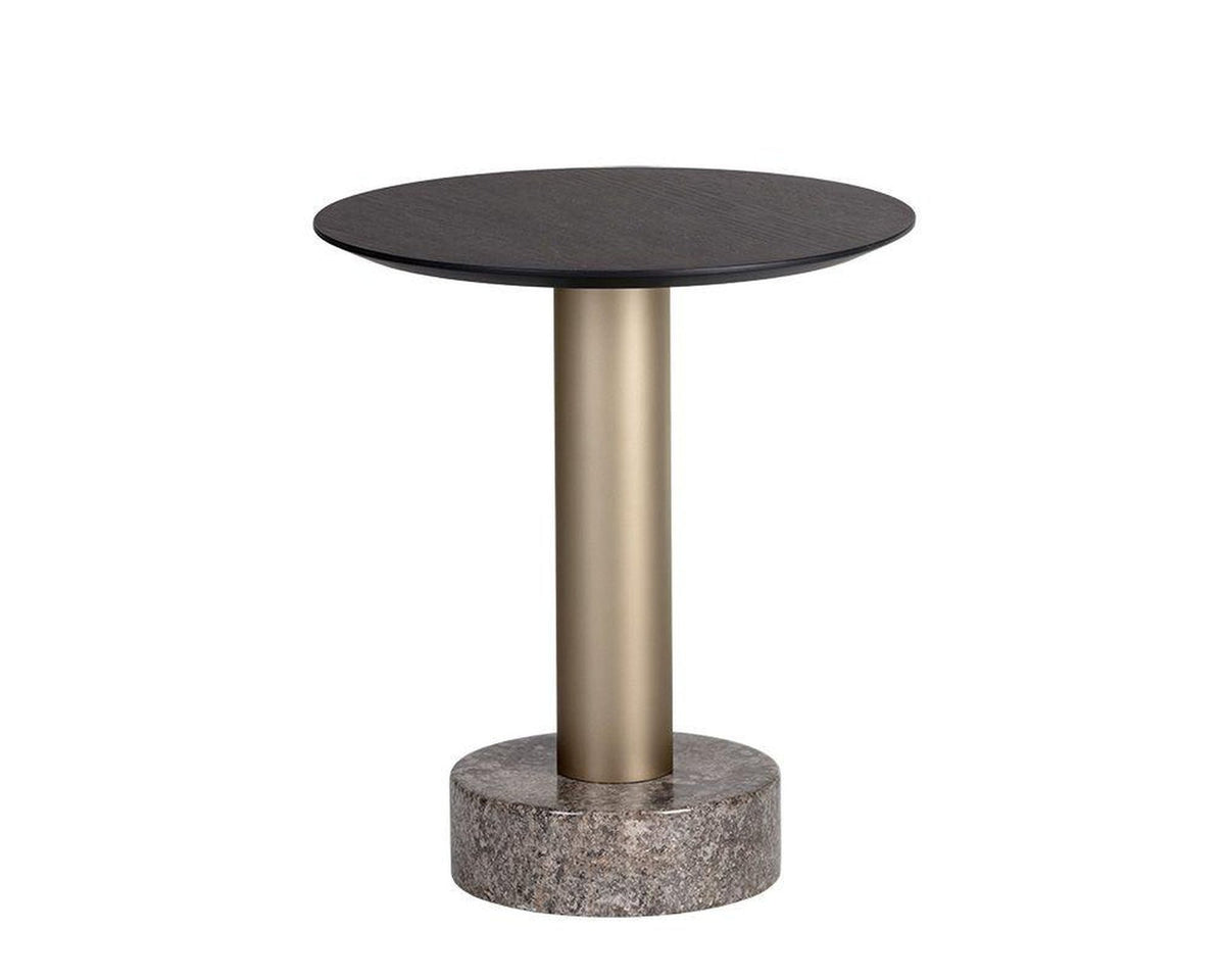 Sunpan Gold Monaco End Table