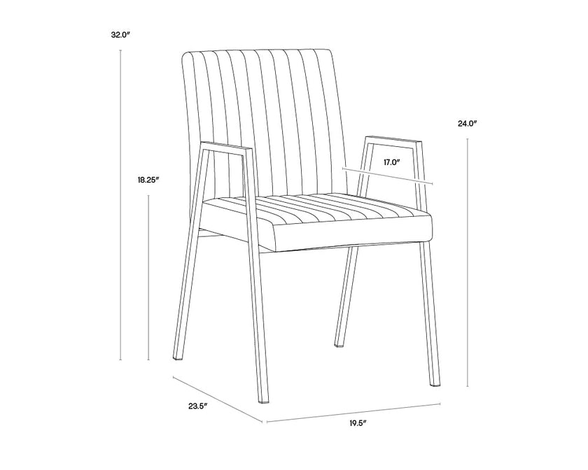 Sunpan Homer Armchair