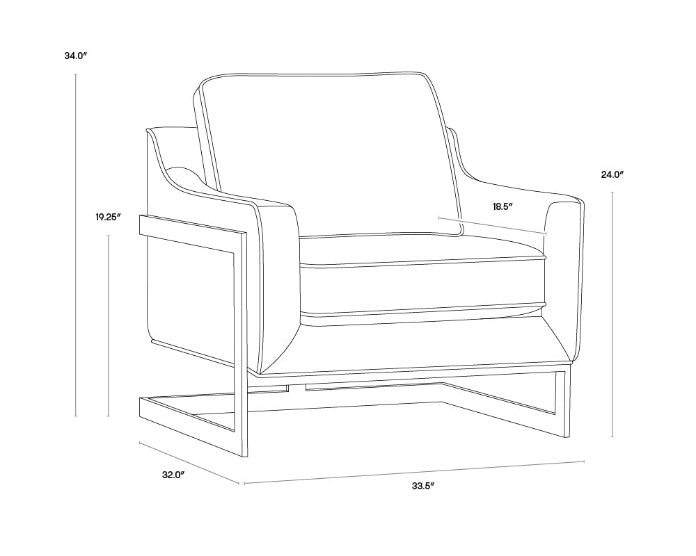 Sunpan Kalmin Armchair