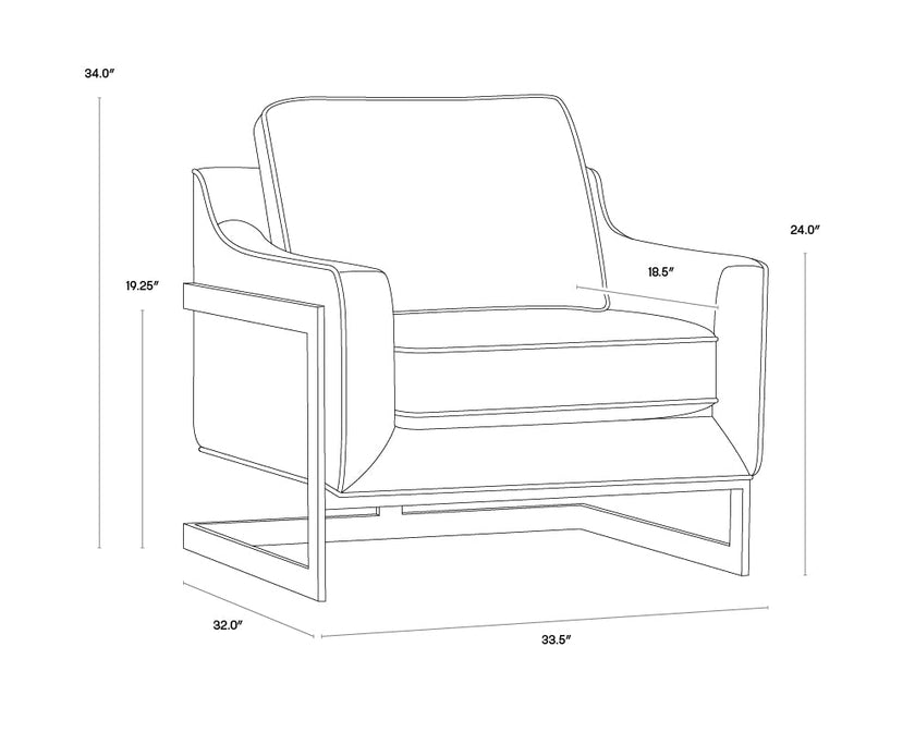 Sunpan Kalmin Armchair