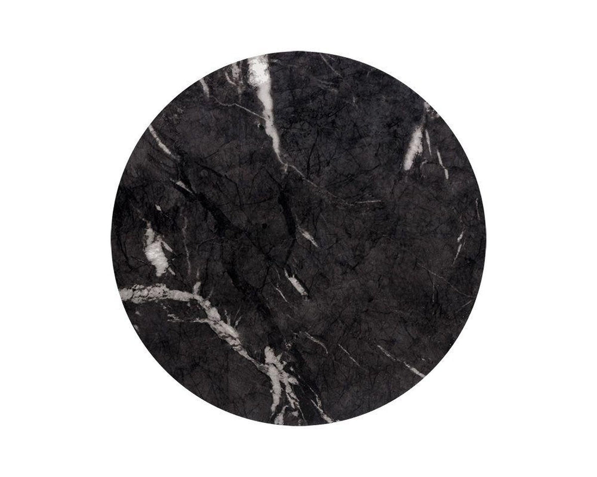 Sunpan Goya End Table Concrete - Black